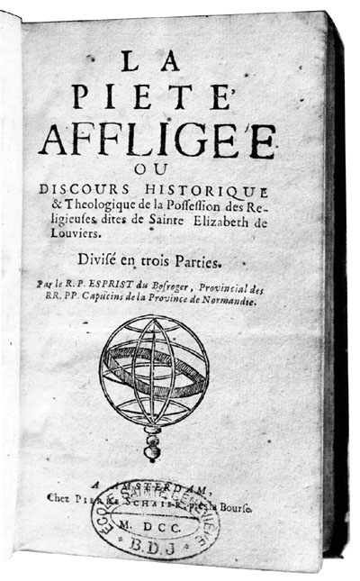 Pi&eacute;t&eacute; afflig&eacute;e